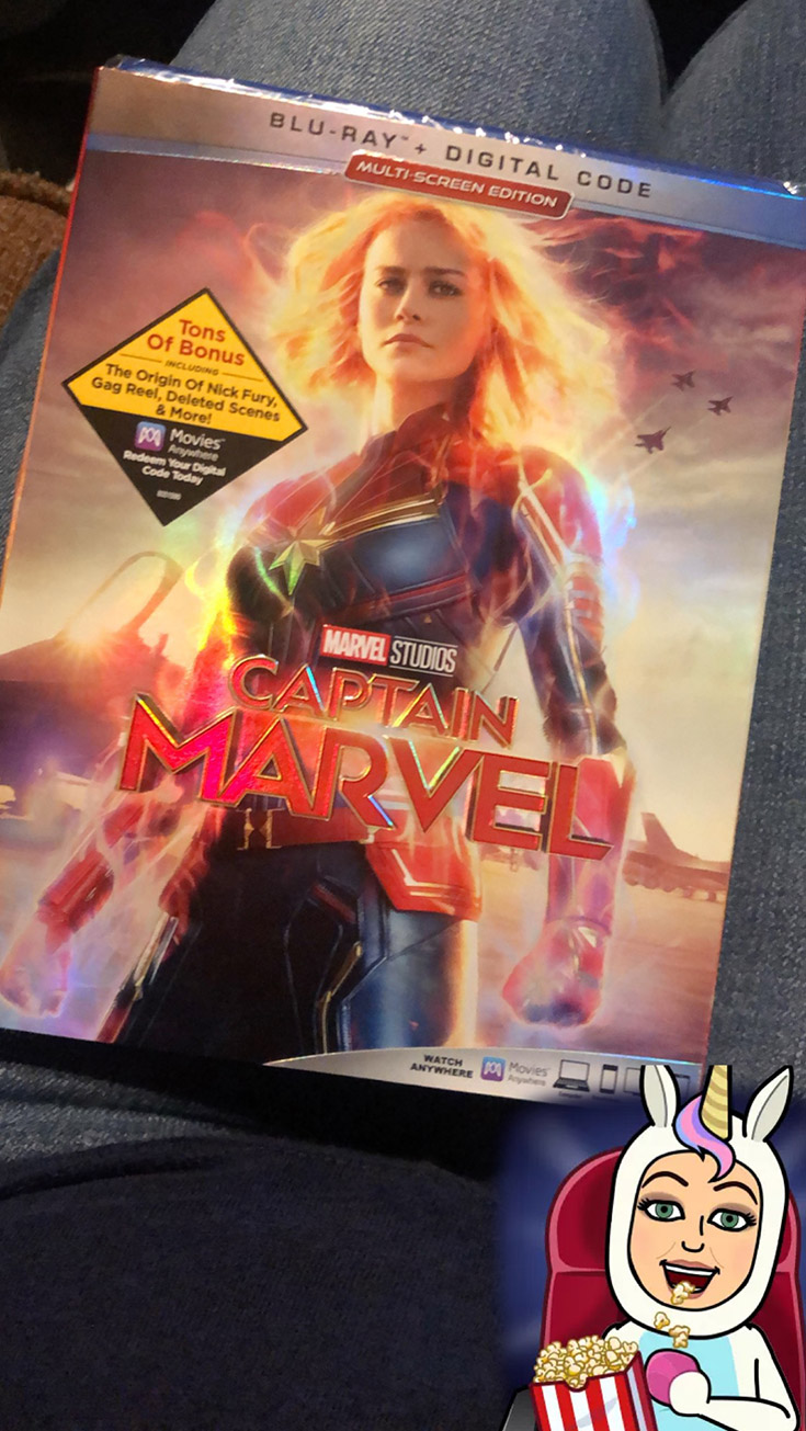 Captain Marvel NOW Available On Blu-ray & More