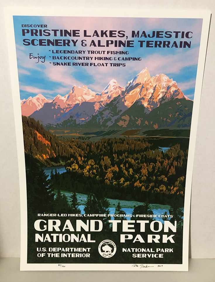 Grand Teton National Park Poster