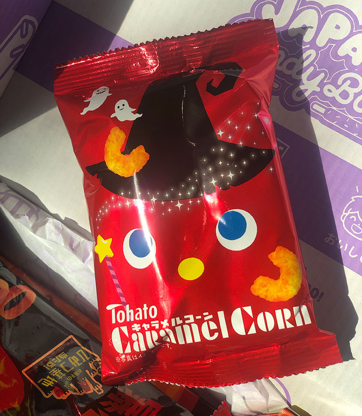 Tohato Caramel Corn Halloween Mini Pack