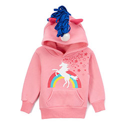 Doodle Pants Rainbow Unicorn 3D Hoodie