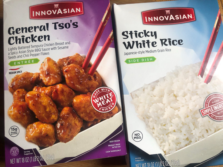 InnovAsian General Tso's Chicken & Sticky White Rice