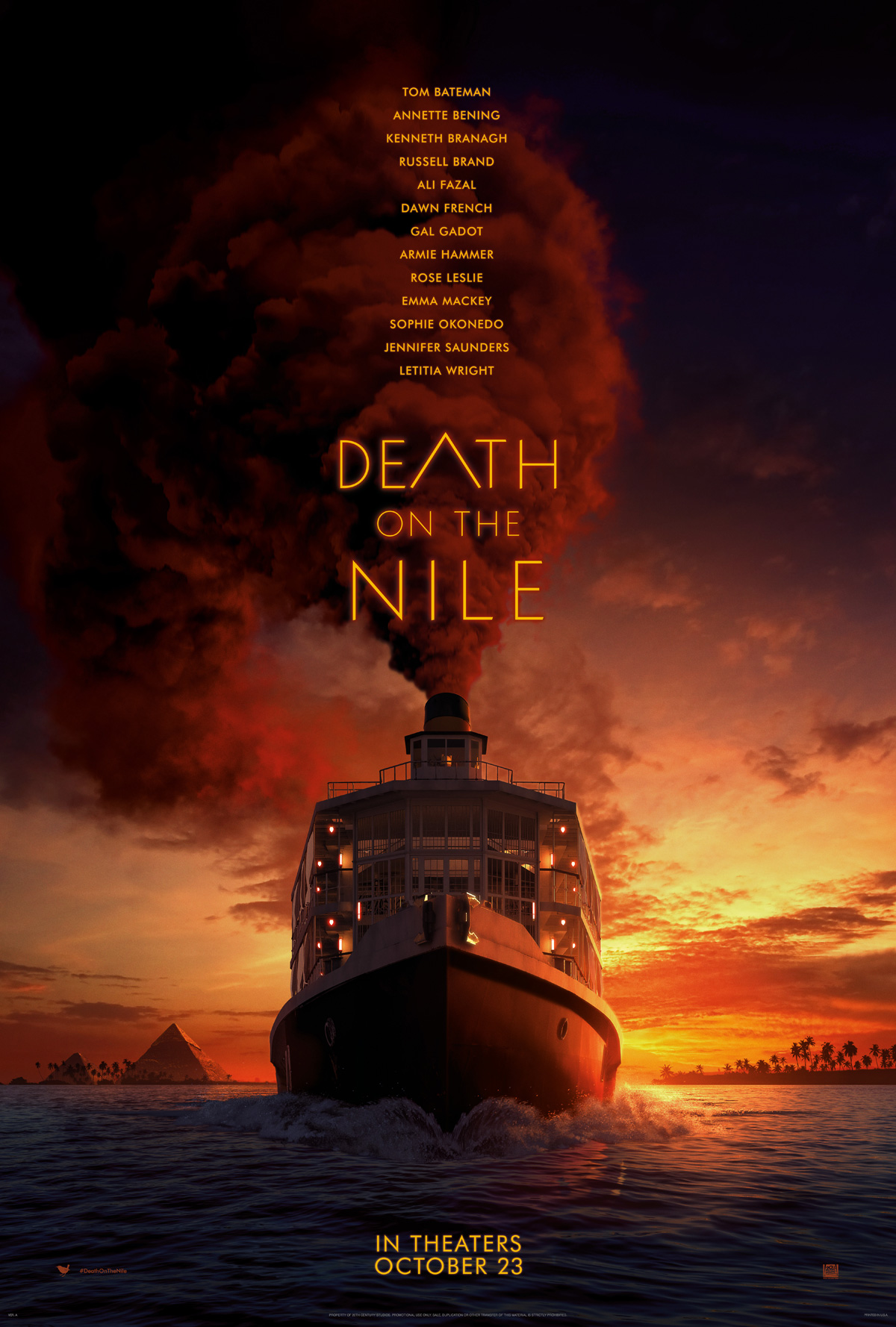 Death On The Nile - Movie Poster