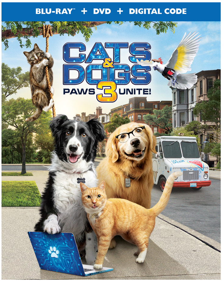 Cats & Dogs 3: Paws Unite! Now Available On Digital #CatsandDogs3