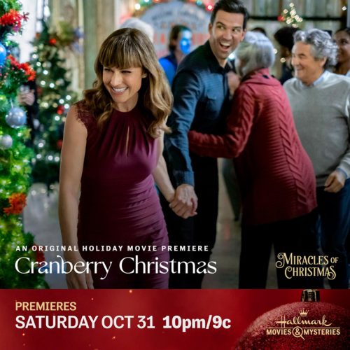 Hallmark Movies & Mysteries Movie Premiere of "Cranberry Christmas" on