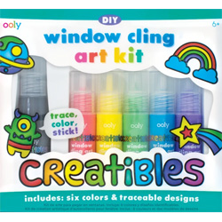 OOLY DIY Window Cling Art Kit Creatibles