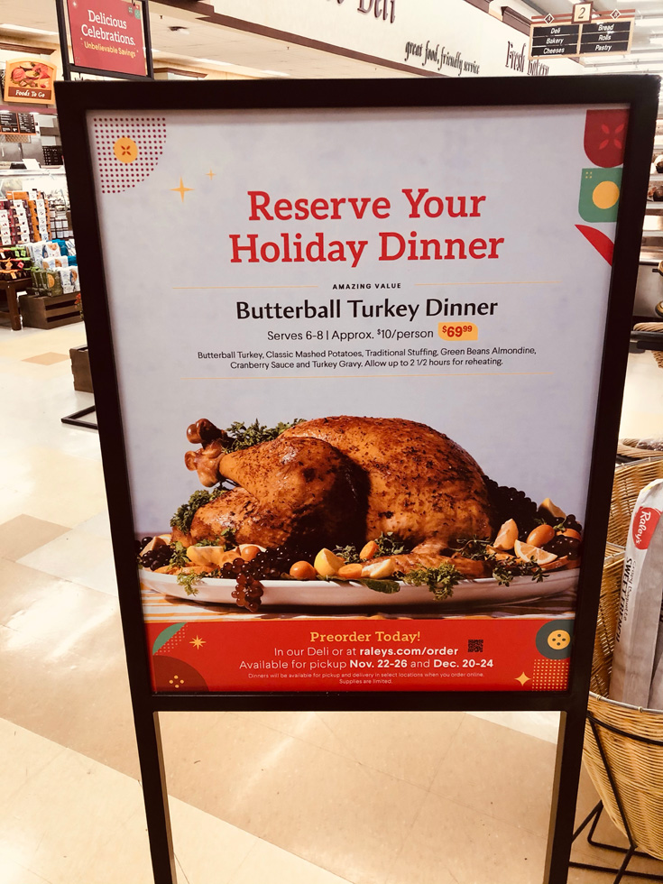 Raley's - Reserve Your Holiday Dinner