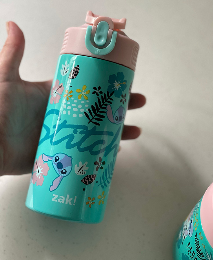 Zak Lilo and Stitch Stainless Steel Water Bottle