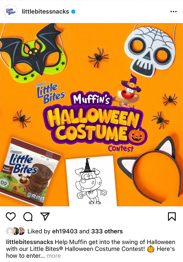 Muffin's Halloween Costume Contest