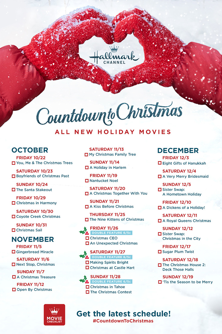 Hallmark Channel Countdown To Christmas 