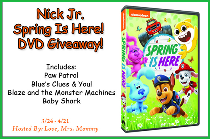 Nick Jr Spring Is Here DVD Giveaway