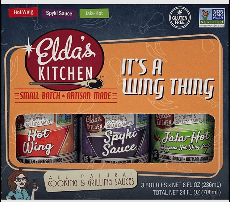 Eldas's Kitchen All Natural Cooking & Grilling Sauces