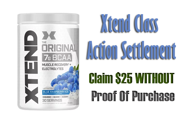 $25 Xtend Class Action Settlement - No Proof Required