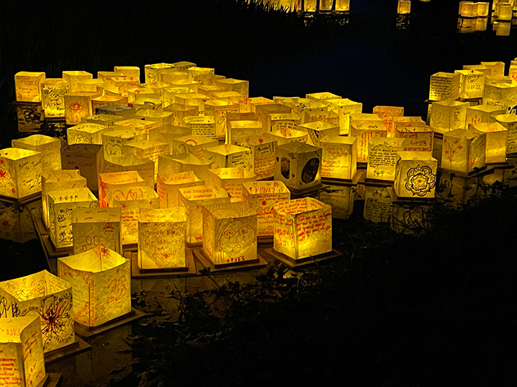 Water Lantern Festival Sacramento 2023 Review WaterLanternFestival