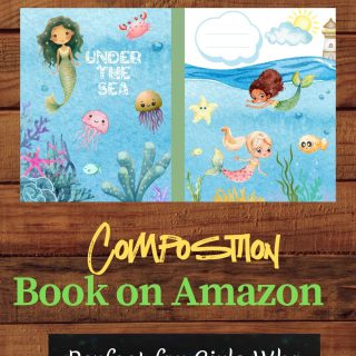 Mermaid Composition Book