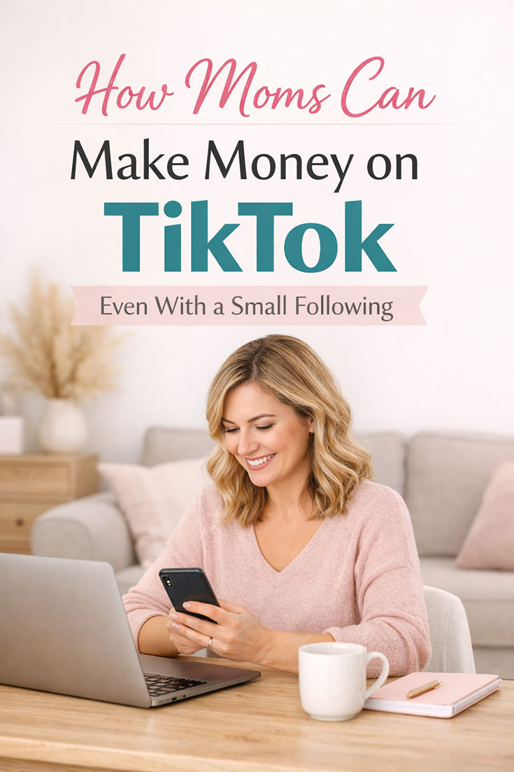 how moms can make money on TikTok even with a small following