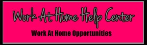 work at home opportunities