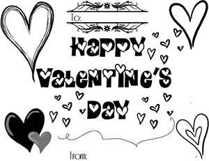 Free Valentine's Day Coloring Page For Kids