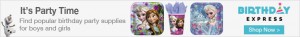 Frozen Fever Party Supplies