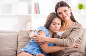 Mom and teen