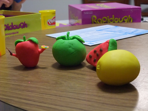 Playdough creations