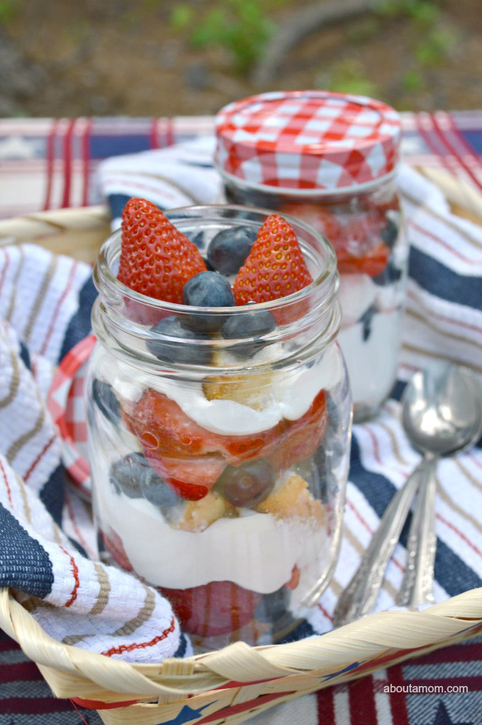 Picture Perfect Patriotic Berry Trifle