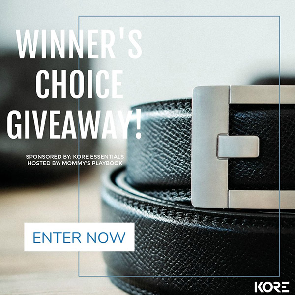 KORE Essentials Belt & Buckle Giveaway