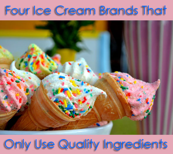 Four Ice Cream Brands That Only Use Quality Ingredients