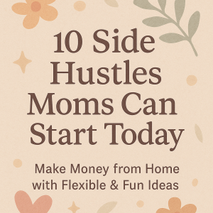 10 Flexible Side Hustles Moms Can Start Today