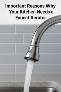 Important Reasons Why Your Kitchen Needs a Faucet Aerator