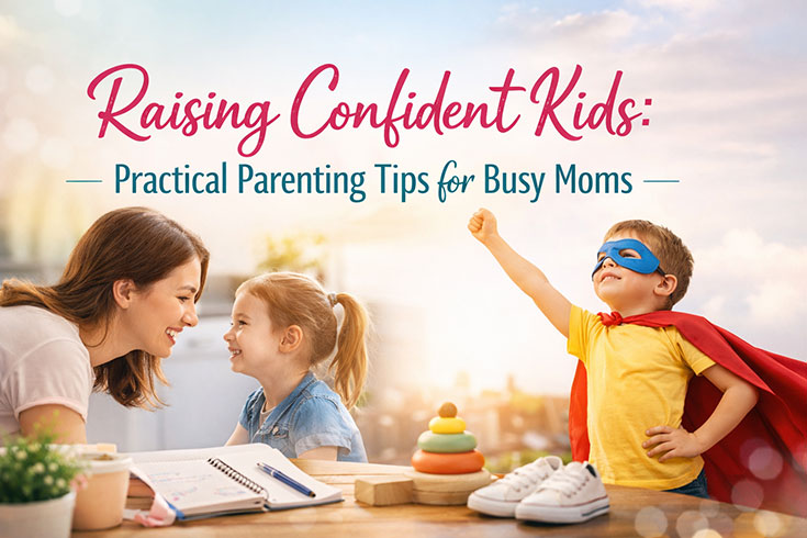 Raising Confident Kids: Practical Parenting Tips for Busy Moms