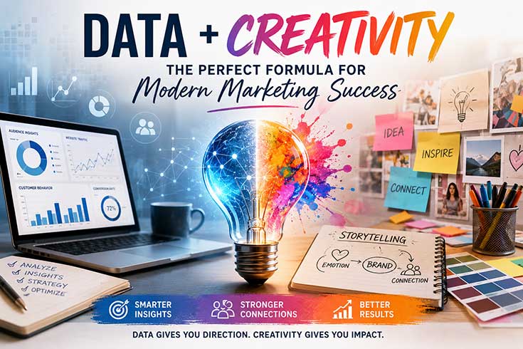 How Data and Creativity Work Together in Modern Marketing