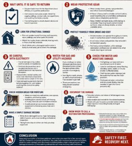 Safety Tips Returning Home After Fire