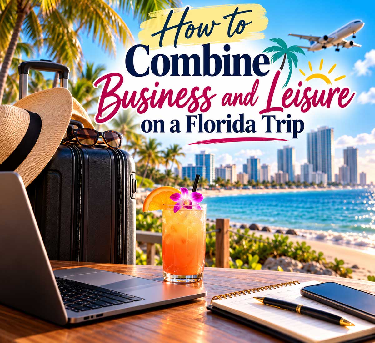 How to combine business and leisure on a Florida trip