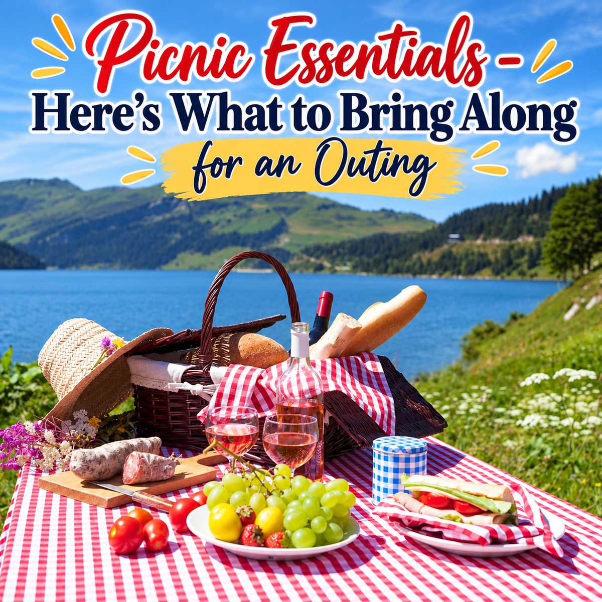 Picnic Essentials - Here’s What to Bring Along for an Outing