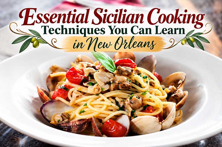 Essential Sicilian cooking techniques in New Orleans